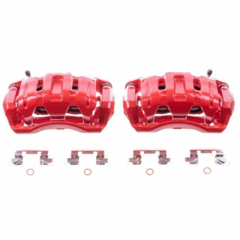 Power Stop 12-15 Honda Crosstour Front Z23 Coated Kit w/Calipers (1x psbZ23-1521, 1x psbS2958, 2x psbJBR1173EVC) thumbnail 4