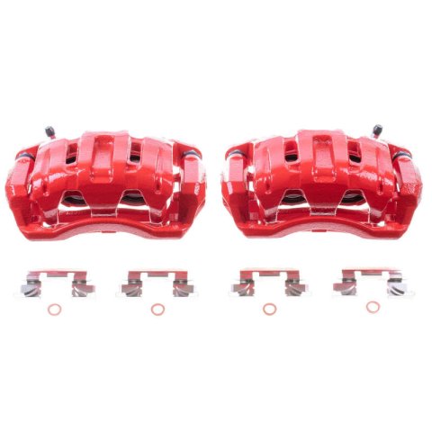 Power Stop 12-15 Honda Crosstour Front Z23 Coated Kit w/Calipers (1x psbZ23-1521, 1x psbS2958, 2x psbJBR1173EVC) thumbnail 5