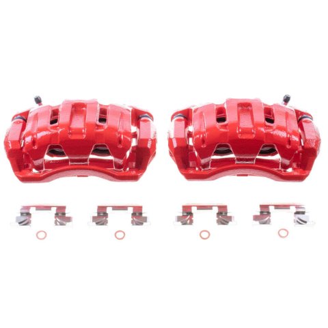 Power Stop 12-15 Honda Crosstour Front Z23 Coated Kit w/Calipers (1x psbZ23-1521, 1x psbS2958, 2x psbJBR1173EVC) thumbnail 6