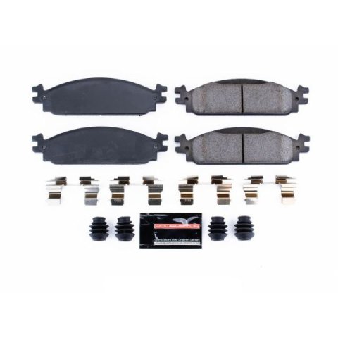 Power Stop 2010 Lincoln MKT Front Z23 Coated Kit w/Calipers (1x psbS5214, 2x psbAR8194EVC, 1x psbZ23-1376) thumbnail 5