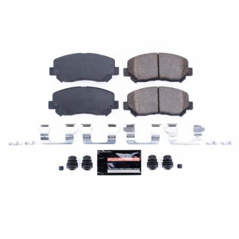 Power Stop 14-22 Jeep Cherokee Front Z23 Coated Kit w/Calipers (2x psbAR83087EVC, 1x psbZ23-1640A, 1x psbS5528) thumbnail 4