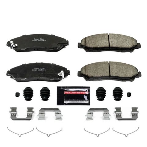 Power Stop 14-16 Acura MDX Front Z23 Coated Kit w/Calipers (2x psbJBR1589EVC, 1x psbS3826A, 1x psbZ23-1723) thumbnail 4