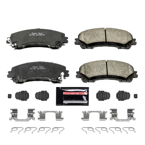 Power Stop 2019 Nissan Rogue Front Z23 Coated Kit w/Calipers (1x psbZ23-1736, 2x psbJBR1715EVC, 1x psbS7146) thumbnail 2