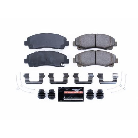 Power Stop 15-20 Acura TLX Front Z23 Coated Kit w/Calipers (2x psbJBR1589EVC, 1x psbZ23-1584, 1x psbS3102) thumbnail 4