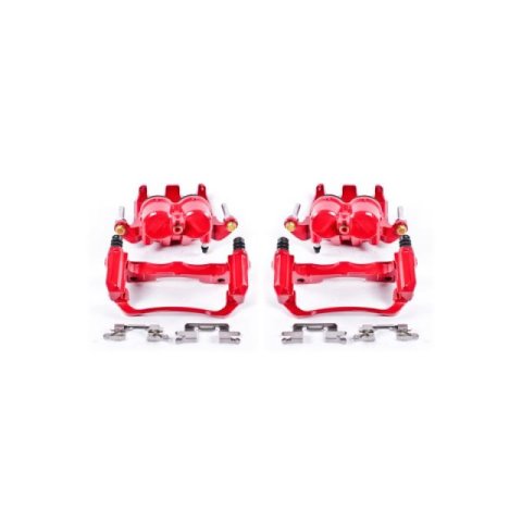 Power Stop 16-24 Nissan Frontier Front Z23 Coated Kit w/Calipers (1x psbZ23-1548, 2x psbJBR1124EVC, 1x psbS3122A) thumbnail 5