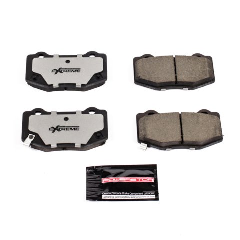 Power Stop 15-19 Chevrolet Corvette Front and Rear Z26 Coated Brake Kit (2x psbAR82173EVC, 2x psbAR82174EVC, 1x psbZ26-1718, 1x psbZ26-1405)