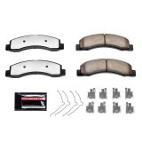Power Stop 1999 Ford F-350 Super Duty Front and Rear Z36 Coated Kit w/Calipers (Bundled Kit) thumbnail 6