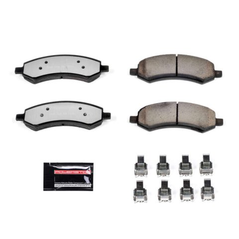 Power Stop 06-08 Dodge Ram 1500 Front Z36 Coated Kit w/Calipers (1x psbZ36-1084, 2x psbL5009, 2x psbAR8750EVC)
