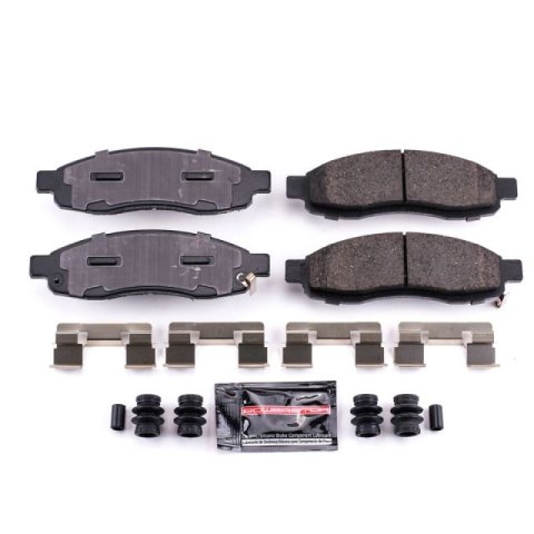 Power Stop 04-05 Nissan Titan Front Z23 Coated Kit w/Calipers (2x psbJBR993EVC, 1x psbZ23-1015, 2x psbL2983) thumbnail 5