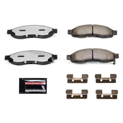 Power Stop 04-05 Nissan Titan Front Z36 Coated Kit w/Calipers (2x psbJBR993EVC, 2x psbL2983, 1x psbZ36-1015) thumbnail 6