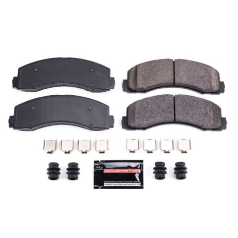 Power Stop 10-21 Lincoln Navigator Front Z23 Coated Kit w/Calipers (2x psbAR85108EVC, 2x psbL5237, 1x psbZ23-2087) thumbnail 5