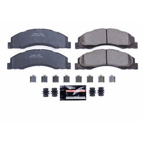 Power Stop 17-18 Ford E-450 Super Duty Front and Rear Z23 Coated Kit w/Calipers (Bundled Kit) thumbnail 4