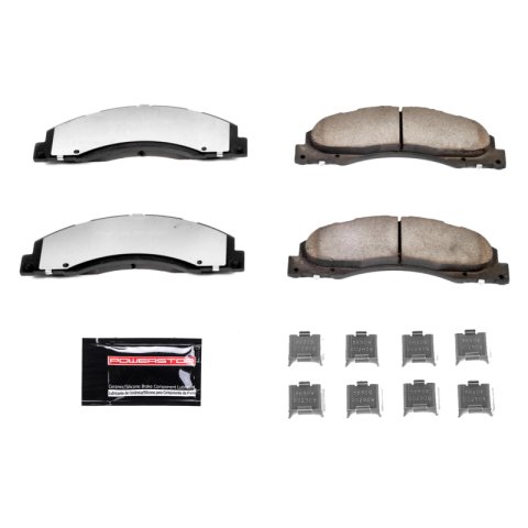 Power Stop 17-18 Ford E-450 Super Duty Front and Rear Z36 Coated Kit w/Calipers (Bundled Kit) thumbnail 9