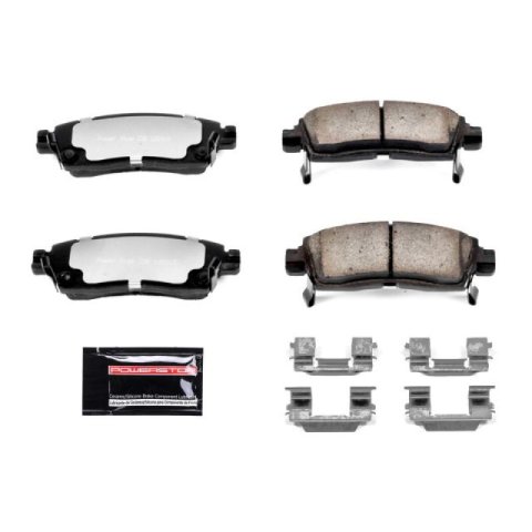 Power Stop 07-10 Saturn Outlook Front and Rear Z36 Coated Kit w/Calipers (Bundled Kit) thumbnail 1