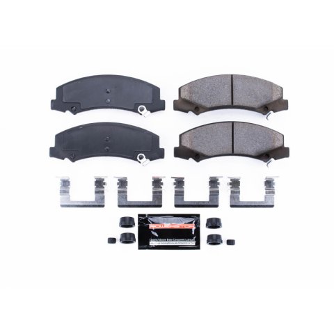 Power Stop 14-16 Chevrolet Impala Limited Front Z23 Coated Kit w/Calipers (2x psbAR82121EVC, 2x psbL5025, 1x psbZ23-1159) thumbnail 7