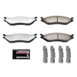Power Stop 99-04 Ford F-550 Super Duty Front Z36 Coated Kit w/Calipers (1x psbZ36-777, 2x psbL8047, 2x psbAR8581EVC) thumbnail 2