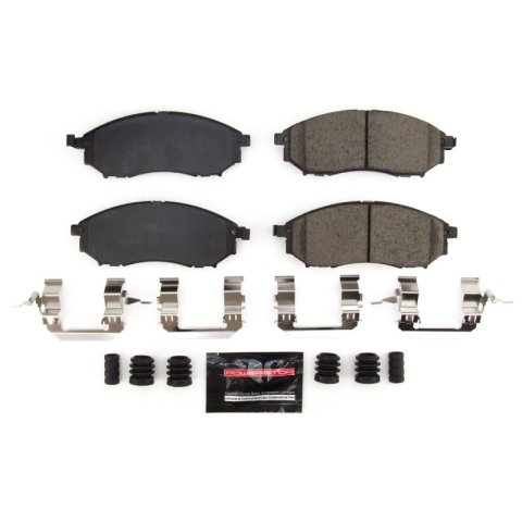 Power Stop 2014 INFINITI QX70 Front Z23 Coated Kit w/Calipers (2x psbJBR1192EVC, 2x psbL3311, 1x psbZ23-888B) thumbnail 5