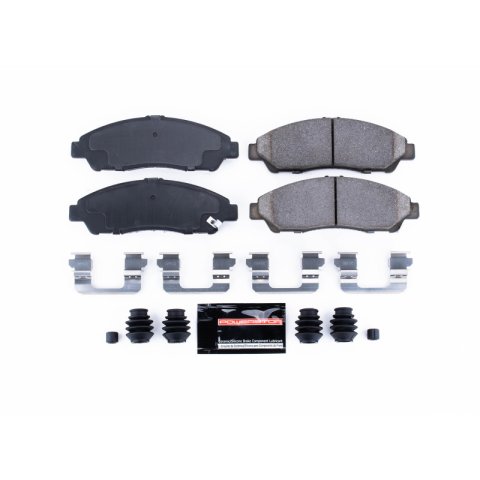 Power Stop 10-13 Acura ZDX Front Z23 Coated Kit w/Calipers (2x psbJBR1171EVC, 2x psbL3279, 1x psbZ23-1378) thumbnail 4
