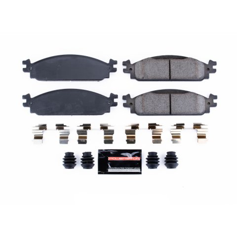 Power Stop 2010 Lincoln MKT Front Z23 Coated Kit w/Calipers (2x psbL5215, 2x psbAR8194EVC, 1x psbZ23-1376) thumbnail 7