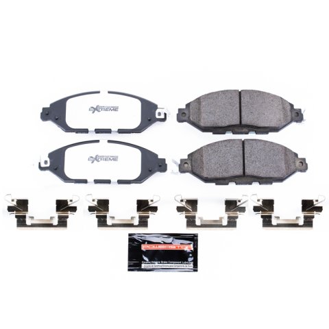 Power Stop 13-20 Nissan Pathfinder Front Z36 Coated Kit w/Calipers (2x psbL7101, 2x psbJBR1559EVC, 1x psbZ36-1649) thumbnail 3