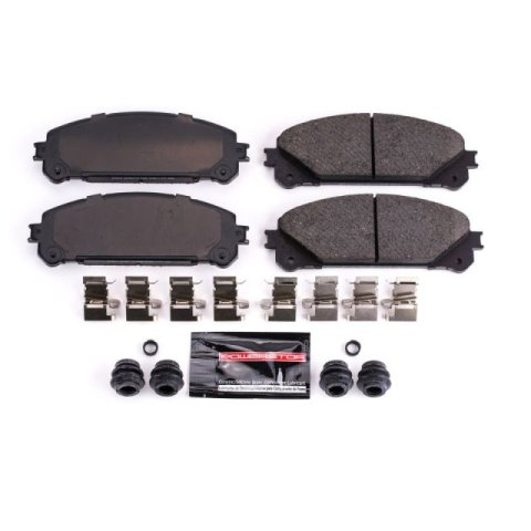 Power Stop 16-21 Lexus RX450h Front Z23 Coated Kit w/Calipers (1x psbZ23-1324, 2x psbL6275, 2x psbJBR1736EVC) thumbnail 1