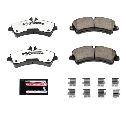 Power Stop 07-09 Freightliner Sprinter 3500 Rear Z36 Coated Kit w/Calipers (2x psbL5065, 1x psbZ36-1318, 2x psbEBR1037EVC, 4x psbSW-0517) thumbnail 3