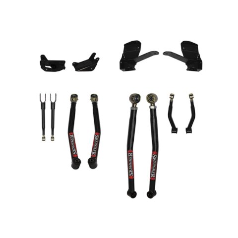 Skyjacker 07-18 Jeep Wrangler Jk Unlimited 4 In. Long Arm Susp. Lift Kit With ADX M2.0 Aluminum (Bundled Kit)