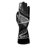 SPARCO K-Arrow+ Black/Grey Kart Racing Gloves Size 10 thumbnail 1