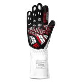 SPARCO K-Arrow+ White/Black Kart Racing Gloves Size 09 thumbnail 2