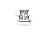 aFe POWER Universal Clamp-On Air Filter w/ D2 Dura-Dry Media - 5in F x 6.5in B x 4.75in T x 5in H thumbnail 2