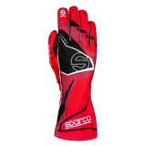 SPARCO K-Attack Red/Black Kart Racing Gloves Size 10 thumbnail 1