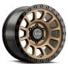 ICON Hulse 17x8.5 / 6x5.5 / 0mm / 4.75in BS Satin Bronze w/ Gloss Black Lip thumbnail 2
