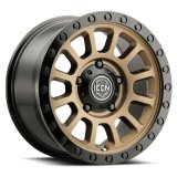 ICON Hulse 17x8.5 / 5x150 / 25mm / 5.75in BS Satin Bronze w/ Gloss Black Lip thumbnail 2