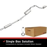 BRExhaust 20-21 Jeep Gladiator 3.6L Direct-Fit Replacement Exhaust Kit thumbnail 1