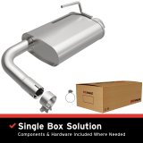 BRExhaust 19-25 Nissan Altima 2.5L Direct-Fit Replacement Rear Muffler Kit thumbnail 1