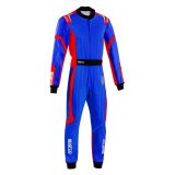 Sparco Thunder Racing Suit Blue/Red - Large thumbnail 1