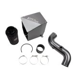 Wehrli 11-16 Chevrolet 6.6L LML Duramax Driver Side 3in Intercooler Pipe - Semi Gloss Black thumbnail 1