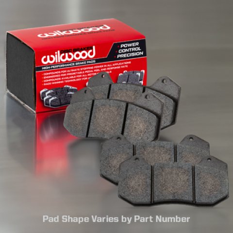 Wilwood pad D0545-10 street perf axle set