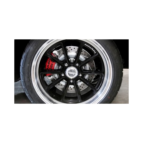 Baer Brakes 78-88 GM Malibu/El Camino/Monte Carlo/Regal 13in Classic Series Front Brake Kit - Red thumbnail 3
