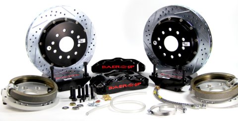 Baer Brakes 94-96 Chevy Impala SS 14in Pro+ Rear Brake Kit - Black