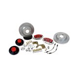 Baer Brakes 79-93 Ford Mustang w/ OE V8 Spindle Only 13in Classic Series Front Brake Kit - Red thumbnail 1