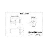 Baer Brakes GM/Ford15/16in Bore Remaster Right Port 2-Bolt Master Cylinder Assembly - Black thumbnail 3