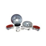 Baer Brakes 79-93 Ford Mustang w/ 94-04 SN95 Spindles 13in Classic Series Front Brake Kit - Red thumbnail 1