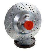 Baer Brakes Wilwood Mustang II Pro Spindles 13in Pro Front SDZ Brake Kit - Red thumbnail 7