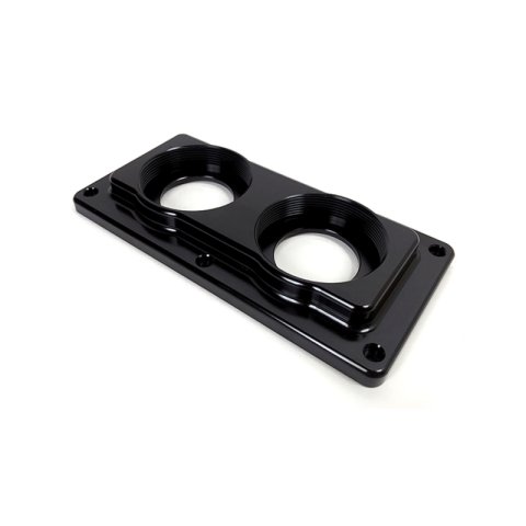 Baer Brakes SN95 1-1/8in Bore Remaster Hydroboost Left Port Master Cylinder - Black thumbnail 2