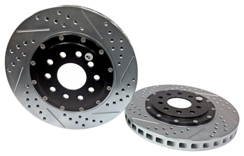 Baer Brakes 04-09 Cadillac XLR Eradispeed+ Front SDZ 2-Piece Performance Brake Rotors thumbnail 3