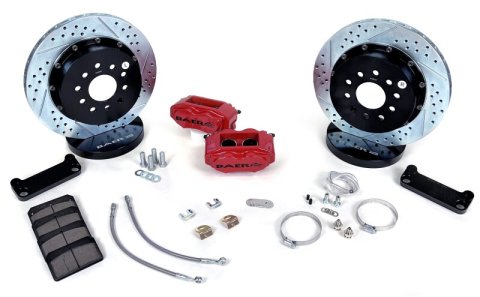 Baer Brakes 98-02 Chevrolet Camaro 13in SS4+ Rear SDZ Brake Kit - Red