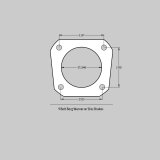 Baer Brakes 82-92 Chevrolet Camaro 12in SS4 Rear SDZ Brake Kit - Black thumbnail 3
