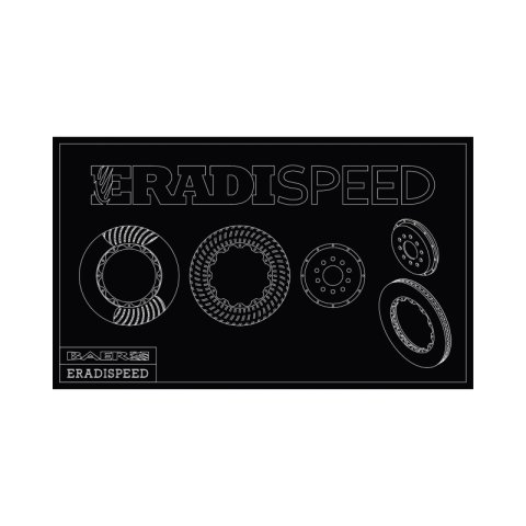 Baer Brakes 04-09 Cadillac XLR Eradispeed+ Front SDZ 2-Piece Performance Brake Rotors thumbnail 2