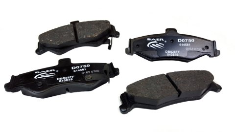 Baer Brakes 98-02 Chevrolet Camaro Claw Brake Rear Pads thumbnail 5